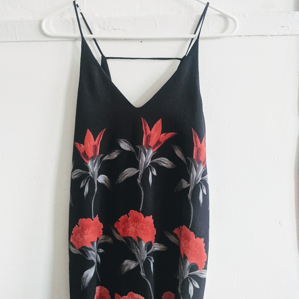 Seek The Label Black Rose Slip Dress XS - Picture 5 of 7